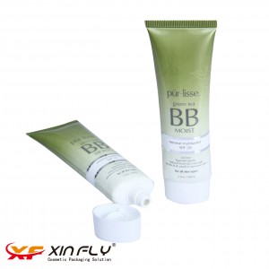50ml Dia 30mm Oval plastic PE Cosmetic Tube for BB Cream