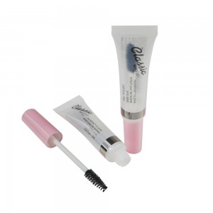 New Design 10ml 15 ml Lip Gloss cosmetic Tube packaging with brush