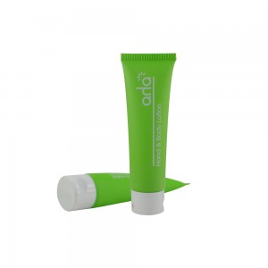 Eco Friendly 35ml 1.18fl.oz Green Silk Screen Printing Body Lotion Plastic Matte Cosmetic Packaging Tube