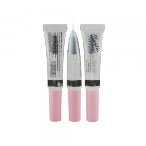 New Design 10ml 15 ml Lip Gloss cosmetic Tube packaging with brush
